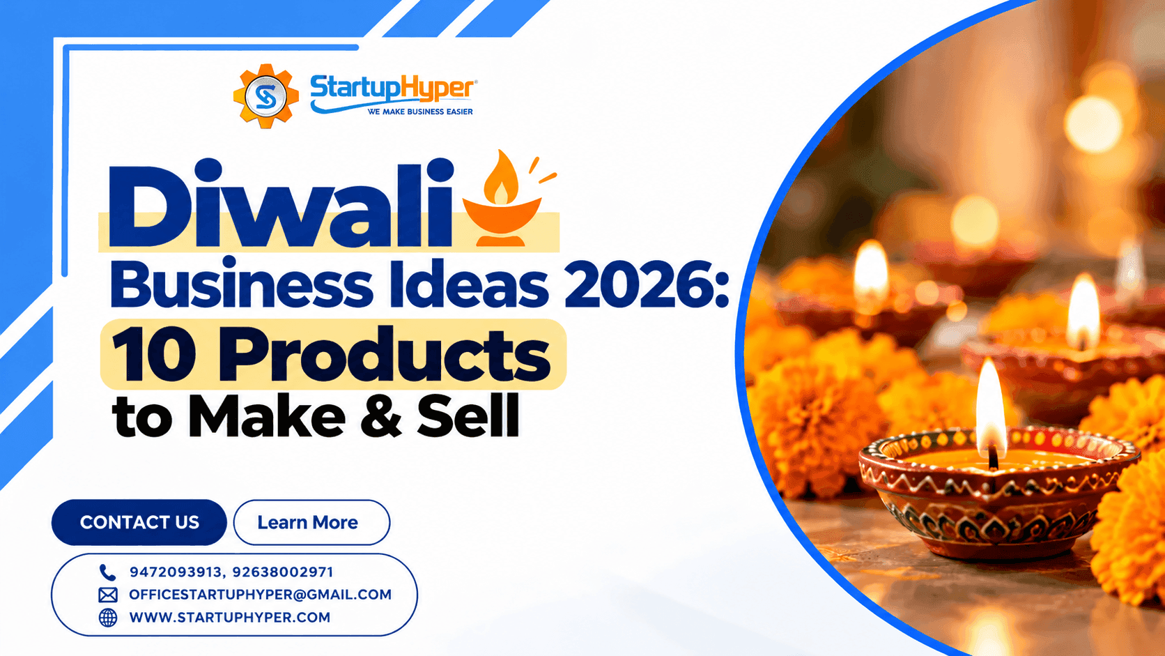 Diwali Business Ideas 2026: 10 Products to Make & Sell