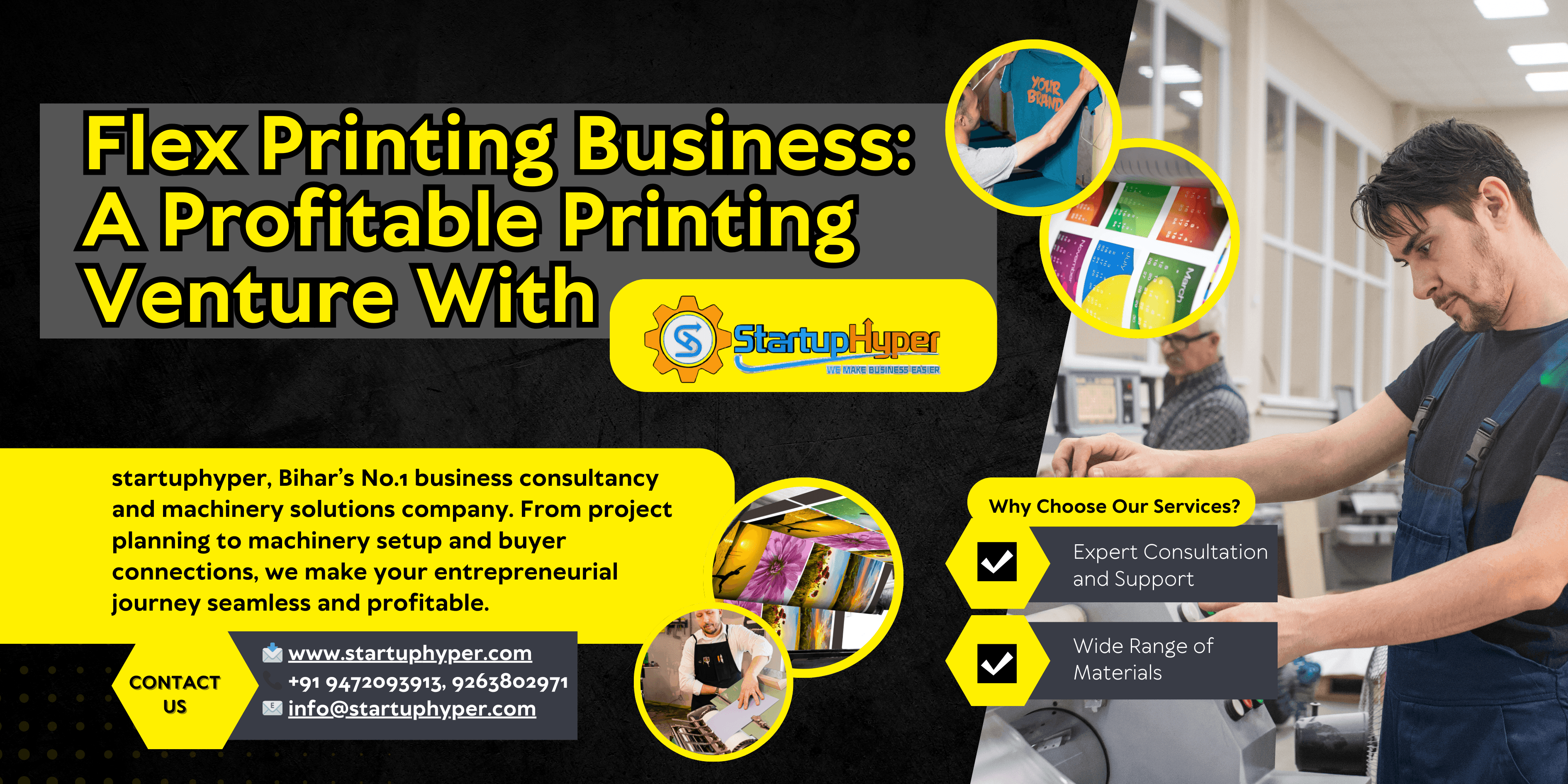 Flex Printing Business: A Profitable Printing Venture With Startuphyper